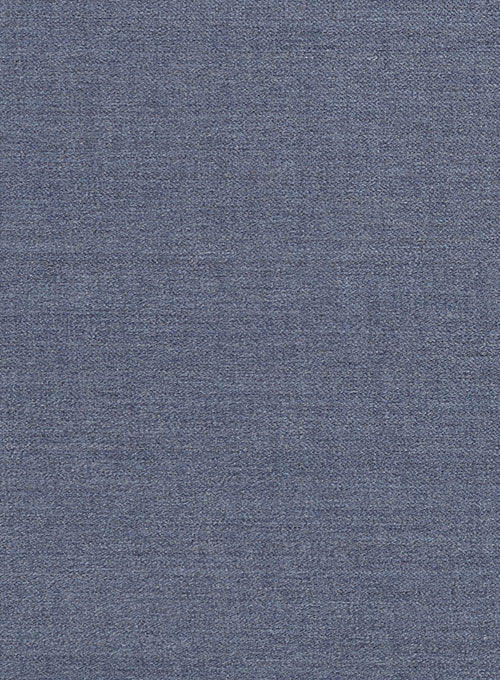 Reda Steel Blue Pure Wool Jacket - StudioSuits
