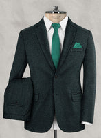 Reda Teal Blue Quini Tweed Suit - StudioSuits