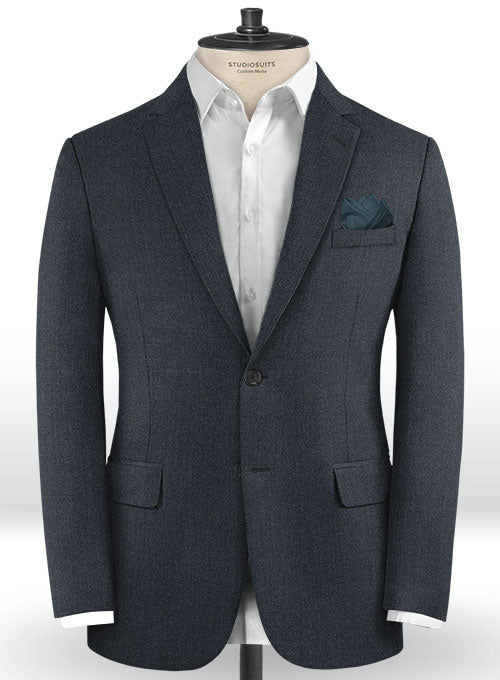 Reda Tusca Blue Wool Suit - StudioSuits