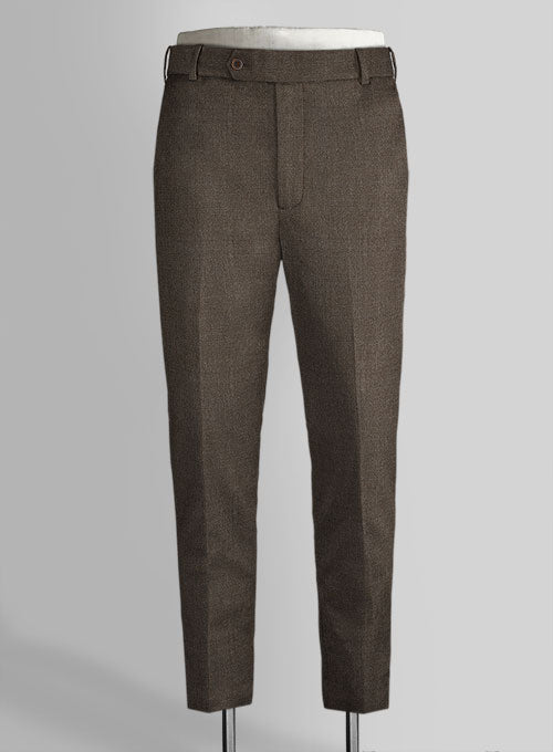 Reda Worsted Brown Pure Wool Suit - StudioSuits