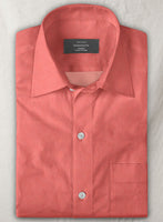 Red Luxury Twill Shirt - StudioSuits