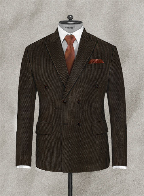 Rich Brown Corduroy Suit - StudioSuits