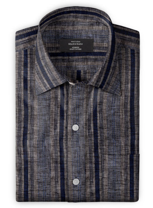 Roman Blue Riveria Linen Shirt
