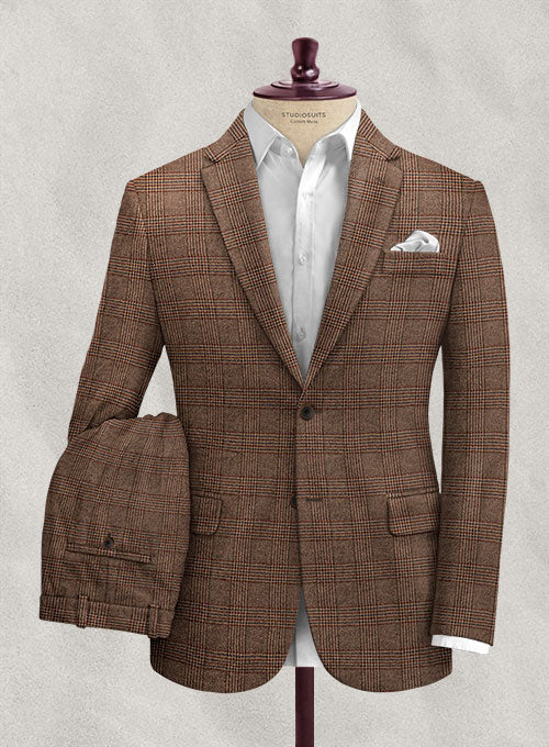Roneo Checks Tweed Suit - StudioSuits