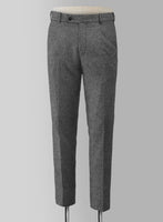 Rope Weave Gray Tweed Pants - StudioSuits
