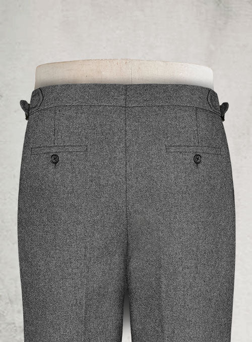 Rope Weave Gray Highland Tweed Trousers – StudioSuits