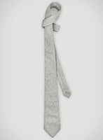 Tweed Tie - Rope Weave Light Gray - StudioSuits