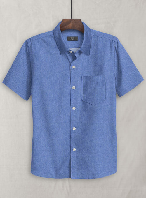 Royal Blue Luxury Twill Shirt – StudioSuits