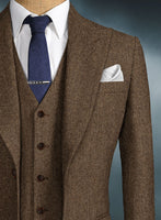Thomas Shelby Peaky Blinders Brown Tweed Suit - StudioSuits