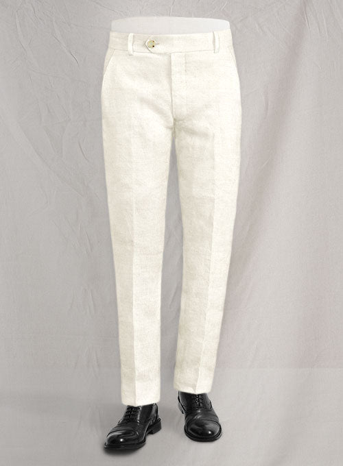 Safari Natural Cotton Linen Pants - StudioSuits