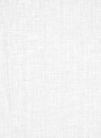 Safari Pure White Linen Overshirt - StudioSuits