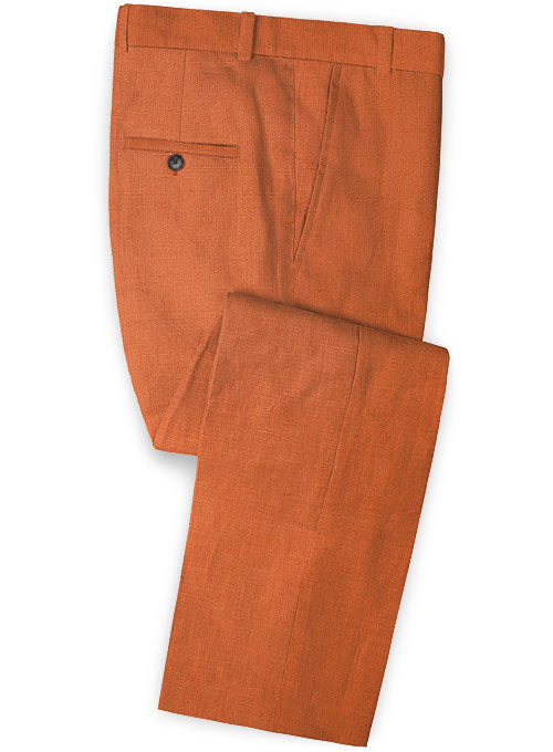Safari Tango Cotton Linen Pants - StudioSuits