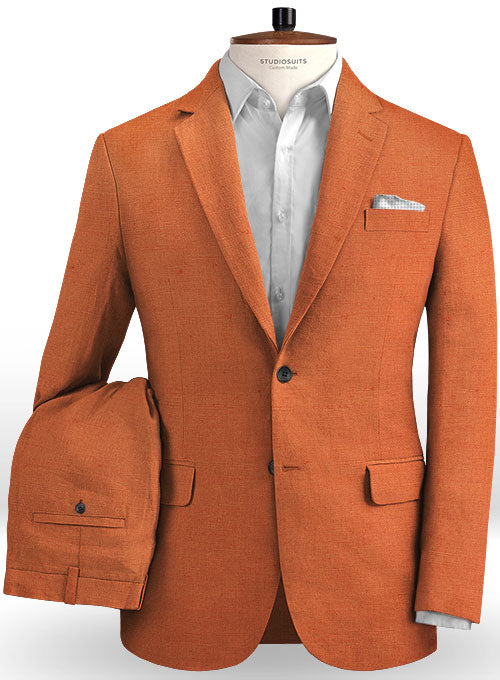 Safari Tango Cotton Linen Suit - StudioSuits