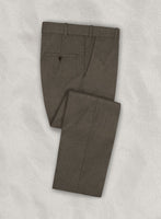 Scabal Bistre Brown Wool Suit - StudioSuits