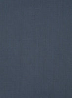 Scabal Blue Twill Wool Suit - StudioSuits