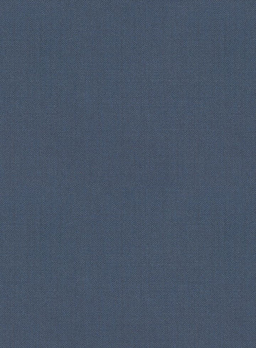 Scabal Blue Twill Wool Pants - StudioSuits