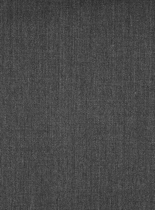Scabal Carbon Gray Wool Suit - StudioSuits