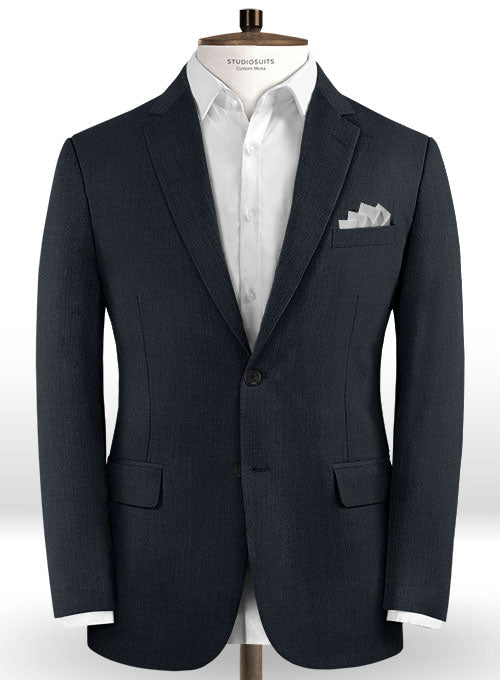 Scabal CEO Blue Wool Suit - StudioSuits
