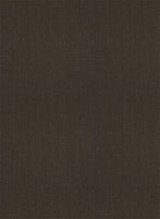 Scabal Dark Brown Wool Suit - StudioSuits