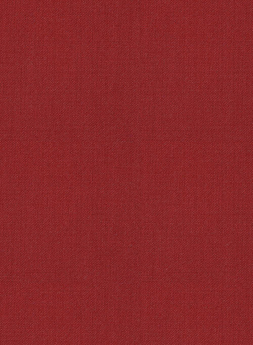 Scabal Ed Red Wool Suit - StudioSuits