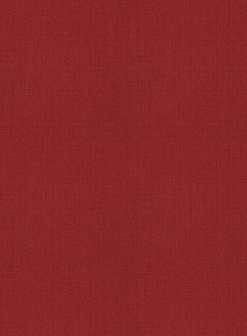 Scabal Ed Red Wool Suit - StudioSuits