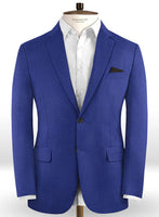 Scabal Egyptian Blue Wool Jacket - StudioSuits