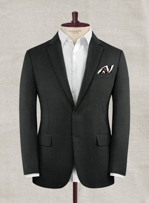 Scabal Ellio Gray Wool Suit - StudioSuits
