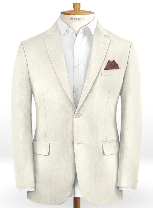 Scabal Fawn Wool Suit - StudioSuits