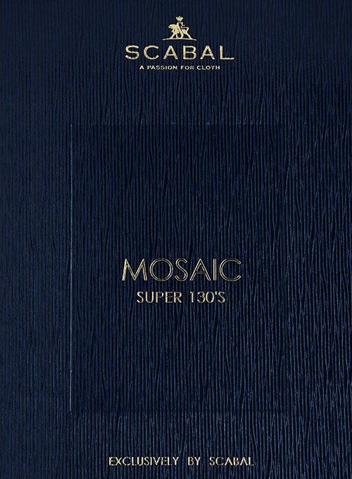 Scabal Mosaic Lazo Red Wool Pants - StudioSuits