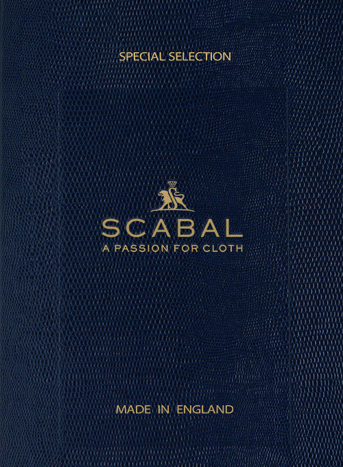 Scabal Olmo Charcoal Wool Cashmere Jacket - StudioSuits