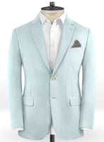 Scabal Pale Blue Wool Suit - StudioSuits