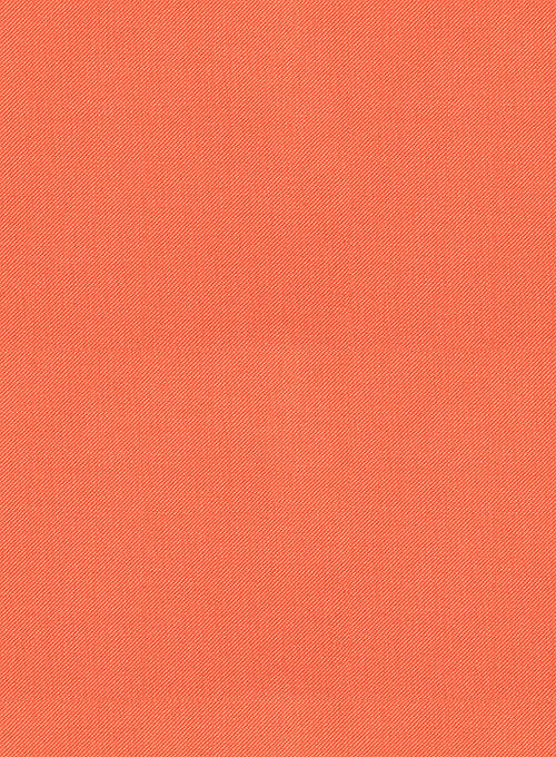 Scabal Portland Orange Wool Pants - StudioSuits
