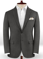 Scabal Prollo Gray Wool Jacket - StudioSuits