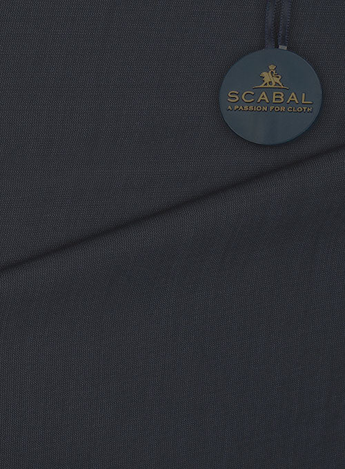 Scabal Rina Blue Wool Jacket - StudioSuits
