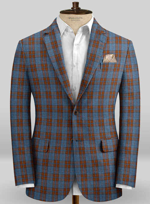 Scabal Taormina Gini Rust Linen Jacket – StudioSuits