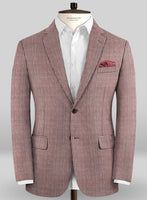 Scabal Taormina Lexi Red Wool Jacket - StudioSuits