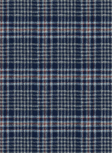 Scabal Taormina Pinni Blue Wool Silk Linen Jacket - StudioSuits