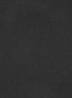 Scabal Worsted Charcoal Wool Jacket - StudioSuits