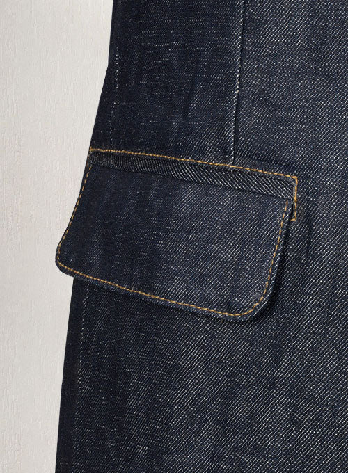 Selvedge Denim Blazer - StudioSuits