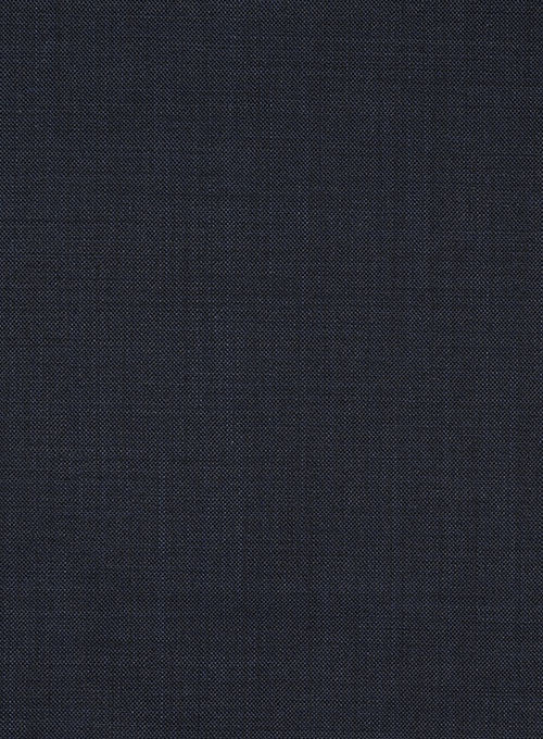 Sharkskin Blue Wool Suit - StudioSuits