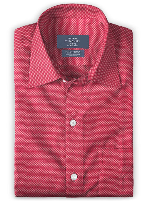 S.I.C. Tess. Italian Cotton Linen Peroni Shirt