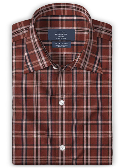 S.I.C. Tess. Italian Cotton Angeli Shirt - StudioSuits