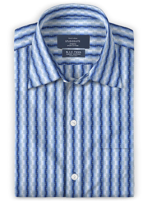 S.I.C. Tess. Italian Cotton Ilaski Shirt - StudioSuits