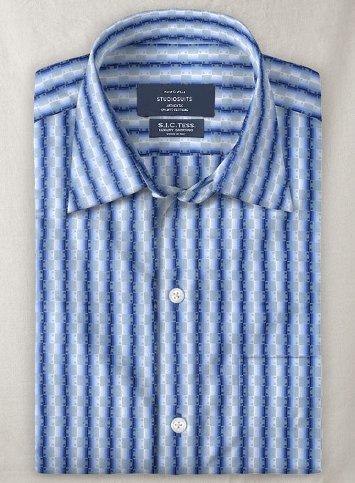 S.I.C. Tess. Italian Cotton Ilaski Shirt - StudioSuits