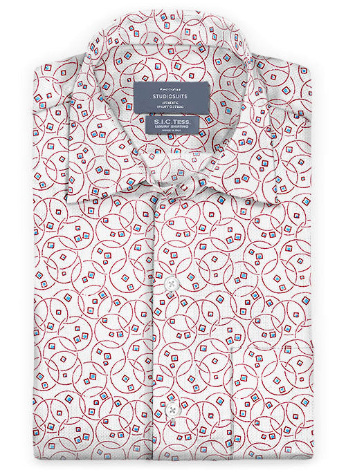 S.I.C. Tess. Italian Cotton Ilva Shirt - StudioSuits