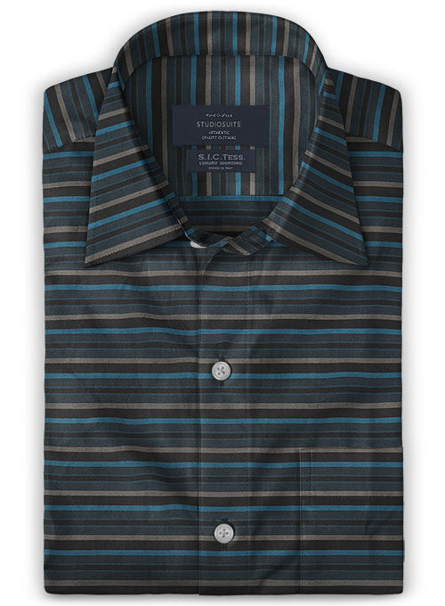 S.I.C. Tess. Italian Cotton Kidda Shirt - StudioSuits