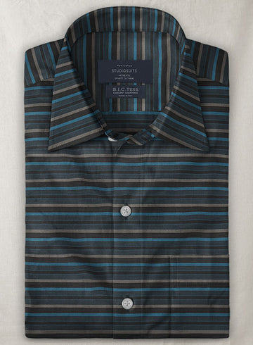 S.I.C. Tess. Italian Cotton Kidda Shirt - StudioSuits