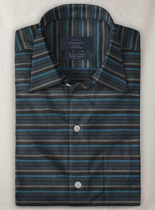 S.I.C. Tess. Italian Cotton Kidda Shirt - StudioSuits