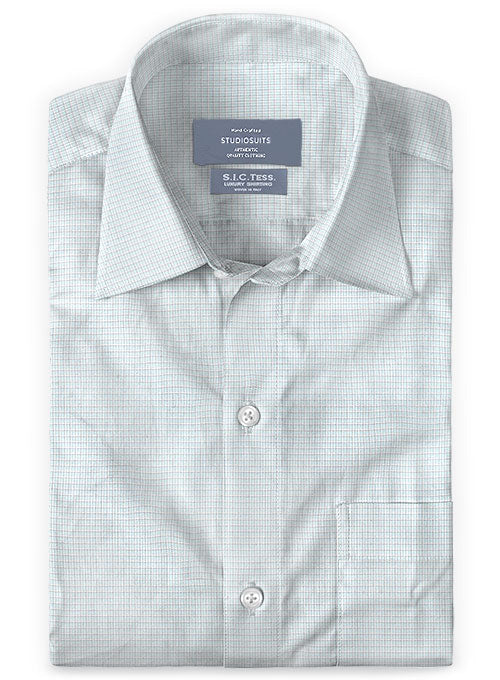 S.I.C. Tess. Italian Cotton Litino Shirt - StudioSuits
