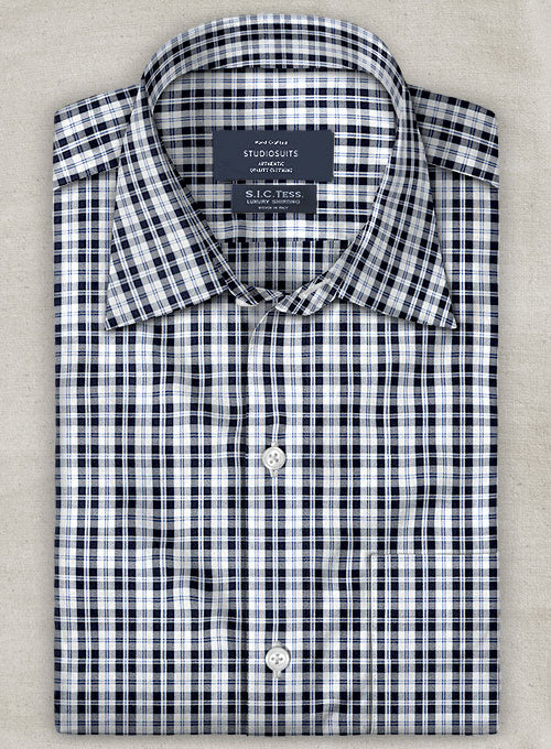 S.I.C. Tess. Italian Cotton Pandro Shirt - StudioSuits